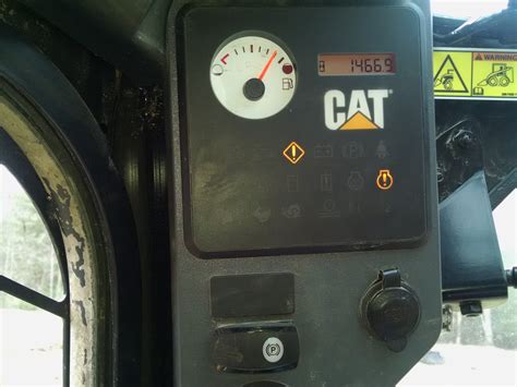 cat 226 skid steer warning lights|cat skid steer loader troubleshooting.